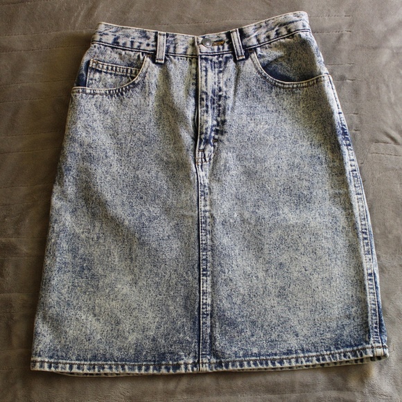 Sasson Jeans Dresses & Skirts - Vintage Sasson Jean Skirt